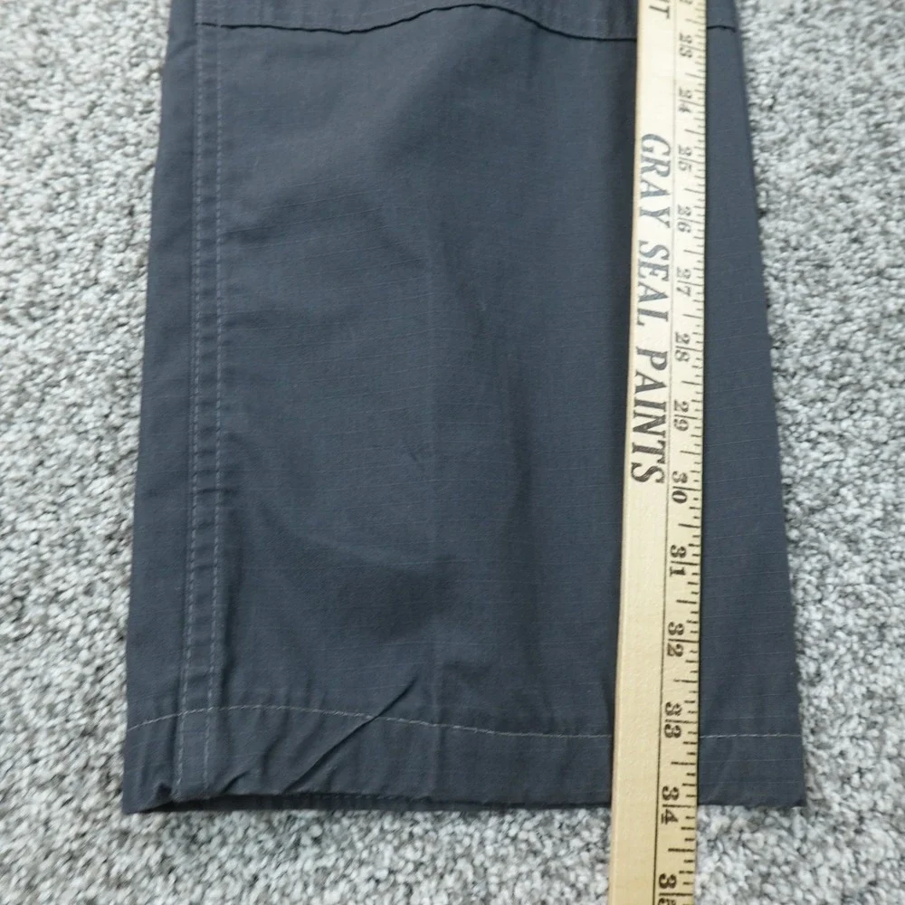 Propper Pants Mens 30X36 Gray Ripstop Cargo Utility Tactical Military Belted